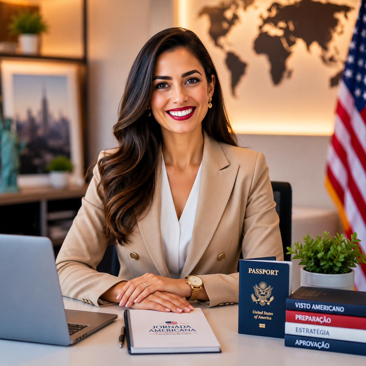 Consultora especialista em vistos americanos